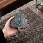 SILINE Master Handmade Yixing Zisha Clay Teapot -300ml,Duanni 国工吴卫平,长乐