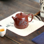 SILINE Master Handmade Yixing Zisha Clay Teapot -230ml,Zhuni 国工吴卫平,汉铎