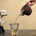 SILINE Professor Master Handmade Yixing Zisha Clay Teapot -350ml,Zini 正高眭龙俊,祥竹