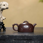 SILINE Professor Master Handmade Yixing Zisha Clay Teapot -500ml,Zini 正高眭龙俊,四季如意