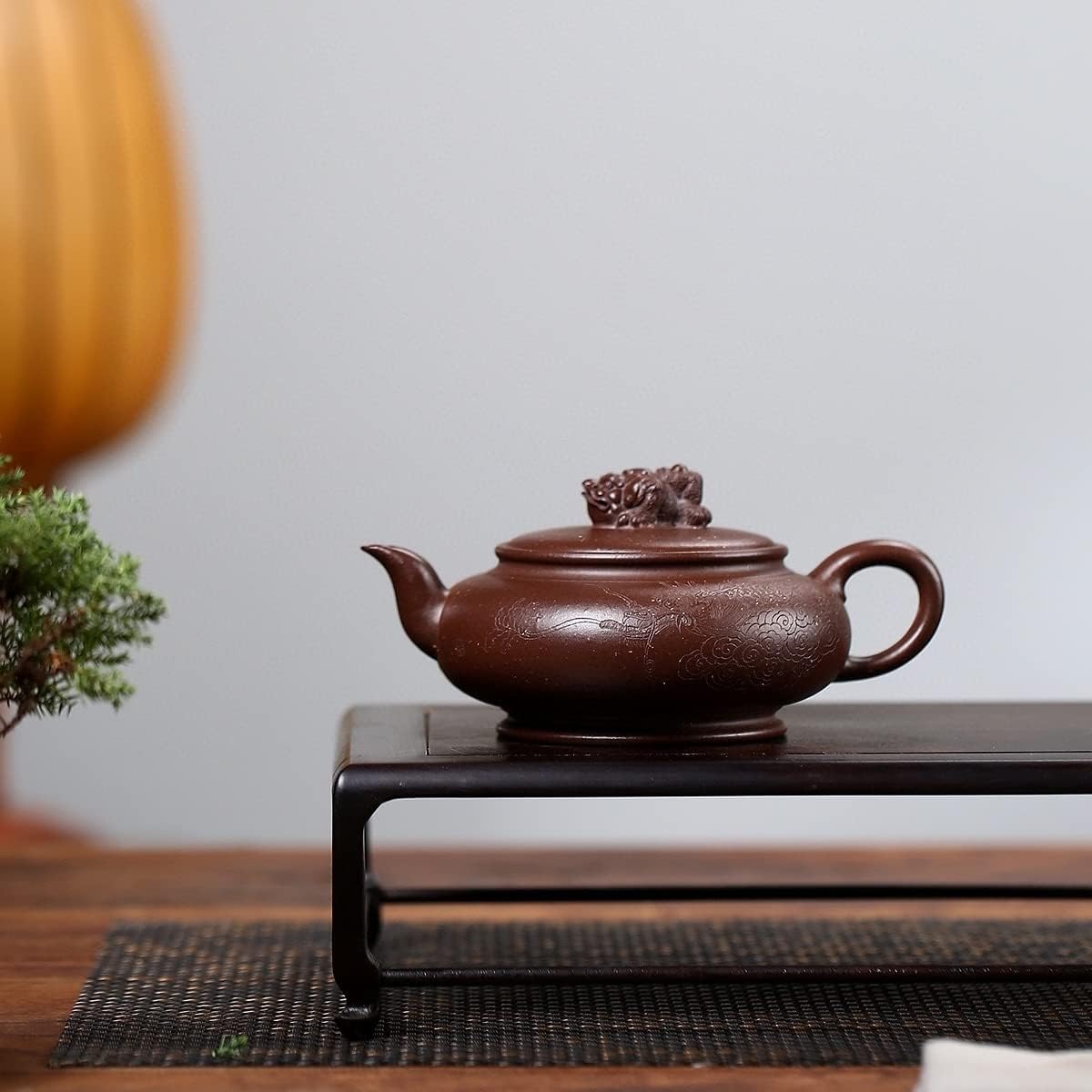 SILINE Senior Master Handmade Yixing Zisha Clay Teapot -300ml,Duanni 高工张暗军,金蟾