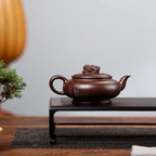 SILINE Senior Master Handmade Yixing Zisha Clay Teapot -300ml,Duanni 高工张暗军,金蟾