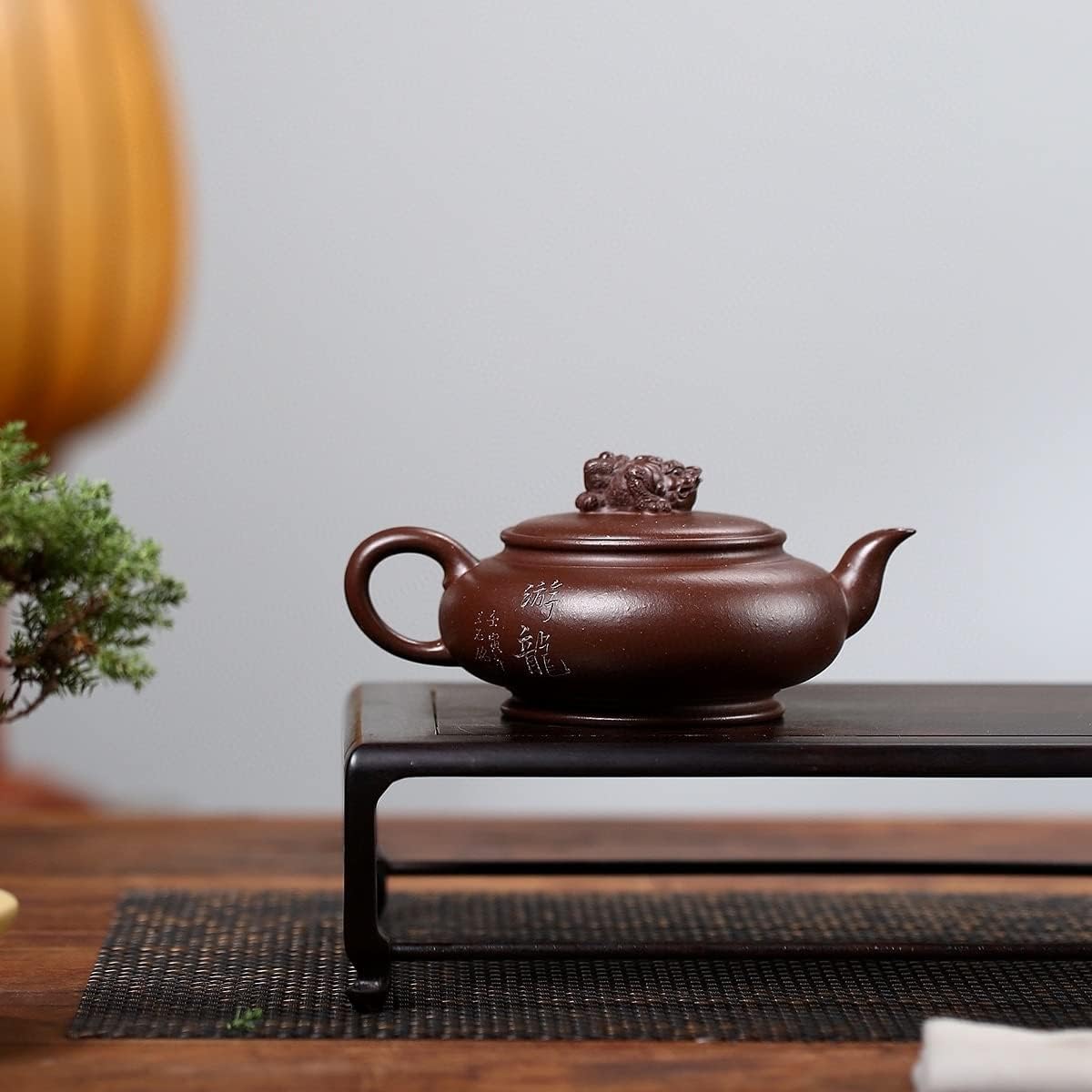 SILINE Senior Master Handmade Yixing Zisha Clay Teapot -300ml,Duanni 高工张暗军,金蟾