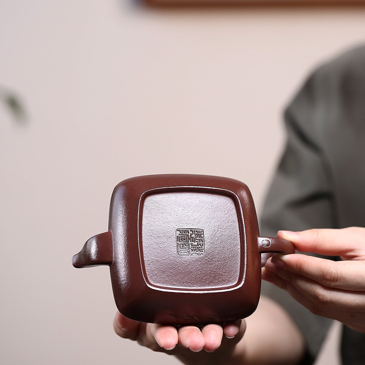 SILINE Senior Master Handmade Yixing Zisha Clay Teapot -320ml,Zini 高工王卫明,四方君德